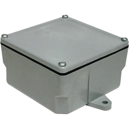 Cantex Electrical Box, Junction Box Type, PVC, Square Shape 5133709U